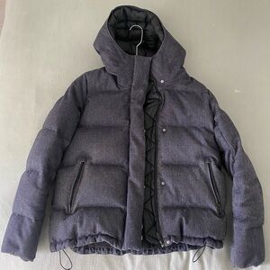 Navy Wool Puffer from LuluLemon, size 2
